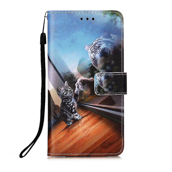 Iphone 13 Mini Case Læder Flip Cover med kortholder
