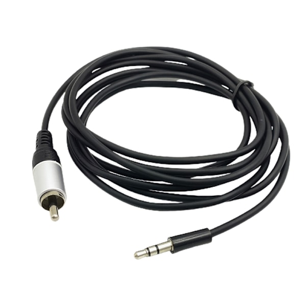 Meter 3,5 mm til RCA Mono AUX-kabel Koble til enhetene dine enkelt Enkel tilkobling for hjemmekinosystemer