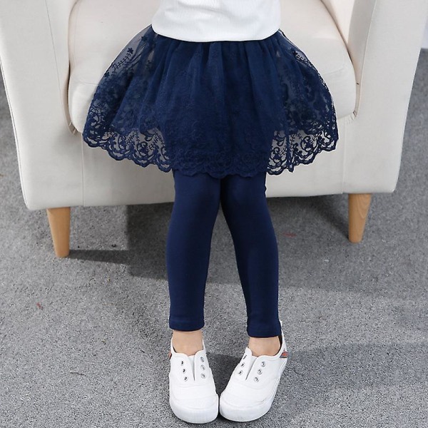 Baby Girl Lace Skirt Legging blue 100cm