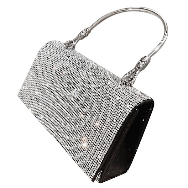Kvinners Bryllup Clutches Håndveske Dame Kveldveske Glitter Chain Crossbody Bag