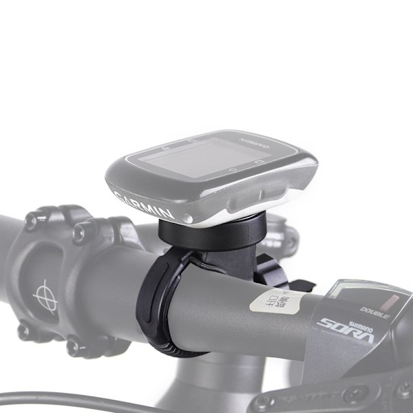 Cykeldatorfäste för Garmin, Wahoo, Bryton - Svart