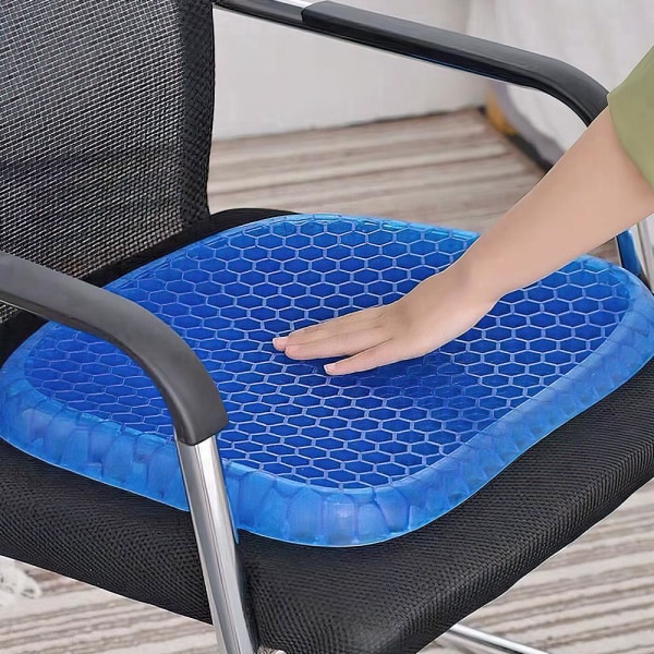 Gel Cushion / Gel Cushion til stole - Sædepude blue