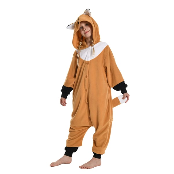 Unisex-lasten Onesie-pyjaman pehmoasu Söpö Halloween-asu K fox 125