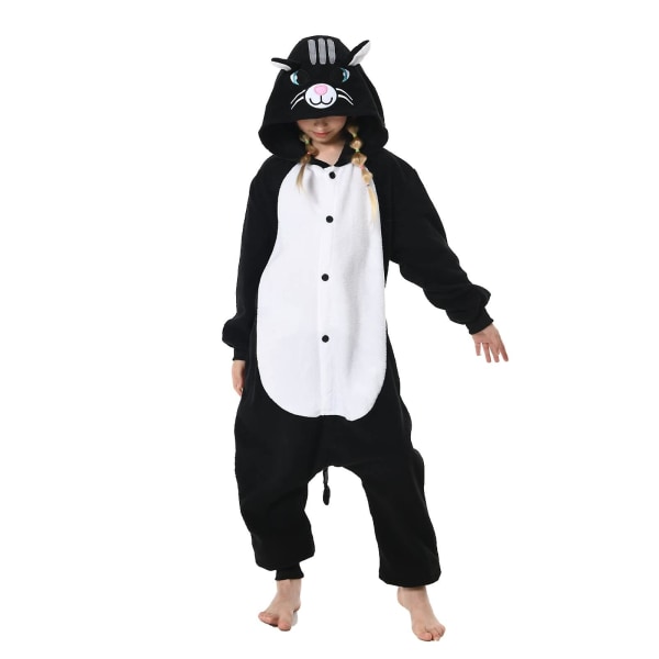 Unisex børne onesie pyjamas plys kostume Sødt Halloween kostume K heimao 105