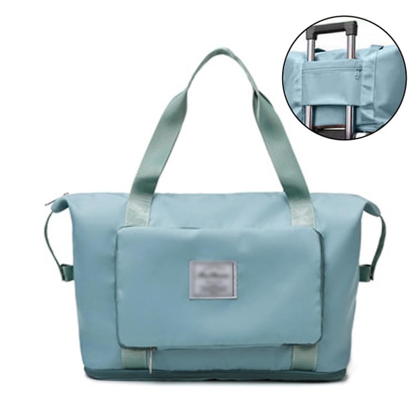 Resa Duffel Bags Bagageväska i stor storlek Nylon Green