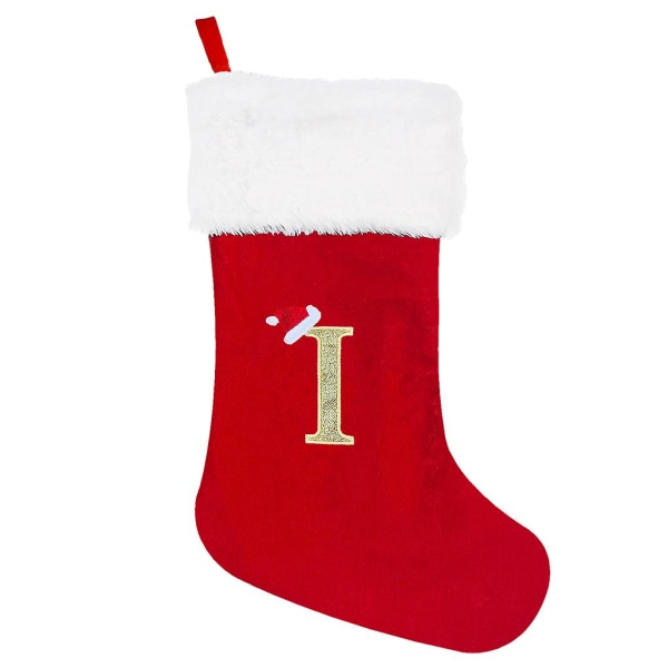Personalized Christmas Stockings - Festive Ambiance With Precision Large Red I