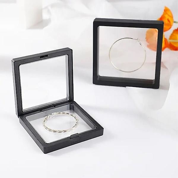 5 stk. 3D flydende displayetui flydende displayramme, 1 stk.