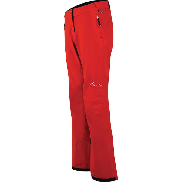 Dare 2B naisten naisten vapaat lasketteluhousut Salopette Pants CMK HighRisk Red 6 - Waist 22" (56cm)