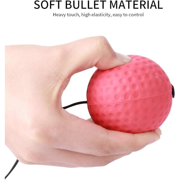 Boxning träningsboll reflex kampboll, ta ledningen med boxboll, boxning träning fart reflex och koordination i studion eller