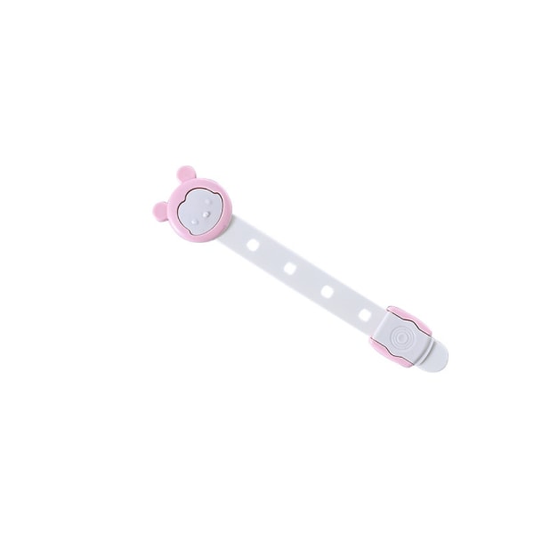 3 stk Justerbar baby anti-klips håndlås barnesikring Pink