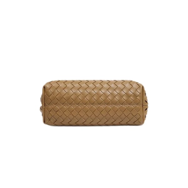 Handgjorda vävda handväskor Dam metallrep Spänne Design Enkel axelväska Stor kapacitet Crossbody-väska Handväska för flickor Black
