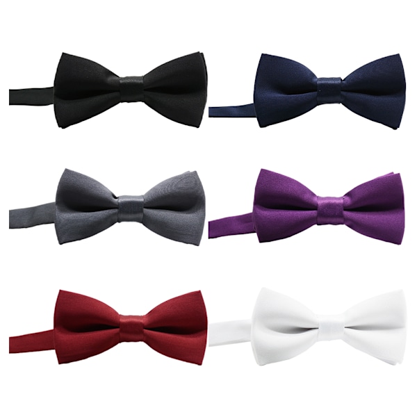 Kompakt og let smal butterfly til drenge til bryllup og Purple