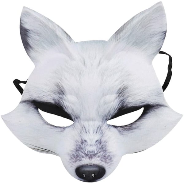 Fox Mask for Mask Party Cosplay A