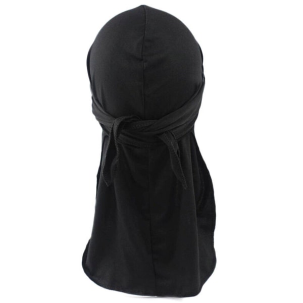 Durag - Bandana - Do-rag svart Flertal farger black