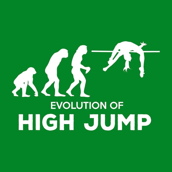 Evolution Of High Jump hettegenser for kvinner CMK Kelly Green XX-Large