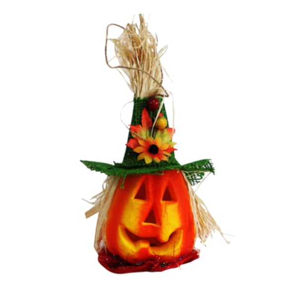 Halloween Pumpkin Hattu Led Lamp Party Decor Hauska lelu