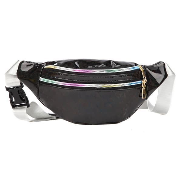 Fanny Pack til børn, glitter midjeväske Blanke tasker med justerbar
