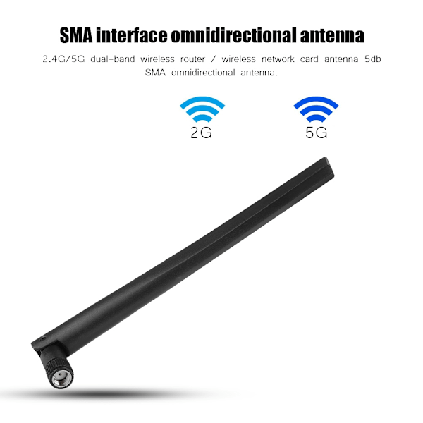 3 st Yttre antenner för ASUS RT-AC68U - SMA Trådlöst nätverkskort WiFi-routeruppgradering