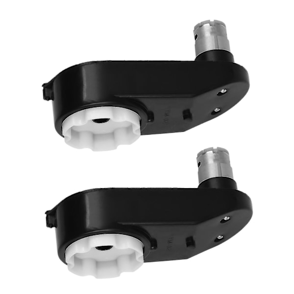 2x Rs390 Elektrisk Motor Gearkasse 12v 20000rpm Bil Dc Motor Gearkasse Til Børnebil Legetøj