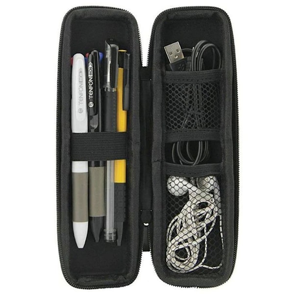 Kynäkotelo Slim Hardcase Black Svart