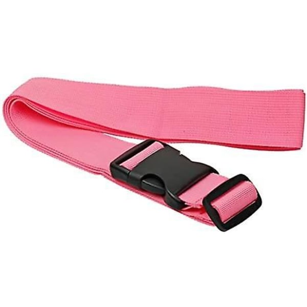 4 kpl matkalaukkujen matkatavaravyöt Hihnat matkatarvikkeet Pink