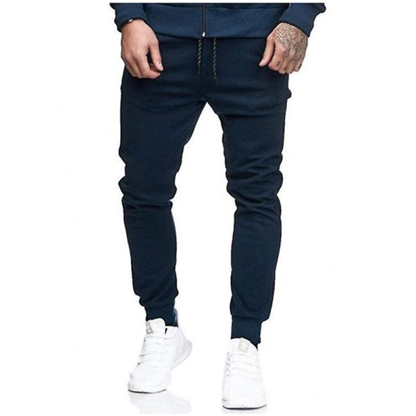 Stretch joggebukser for menn Navy Blue 2XL