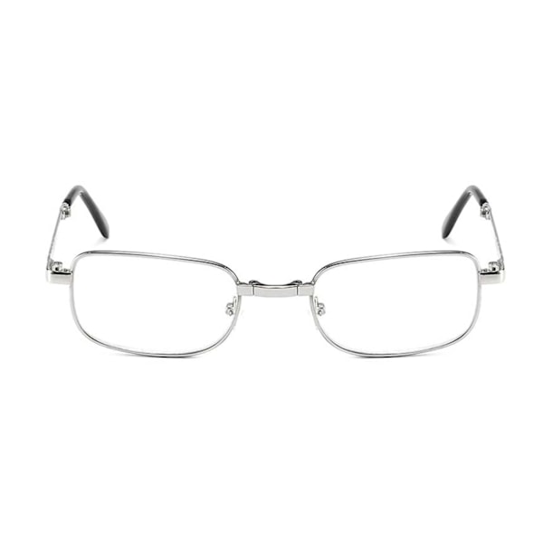 Vikbara Läsglasögon med Fodral Glasögon Styrka 3.0 Silver silver