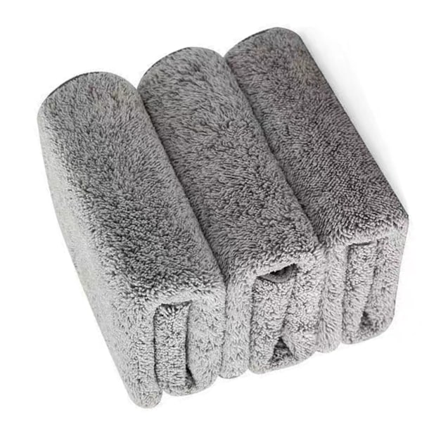 Superabsorberende Gjenbrukbare Kjøkkenhåndklær med Forsterkede Kanter - 20 x 20 cm (7,9 x 7,9 tommer) Fiber Skrubbehåndklær for Oppvask 20*20CM
