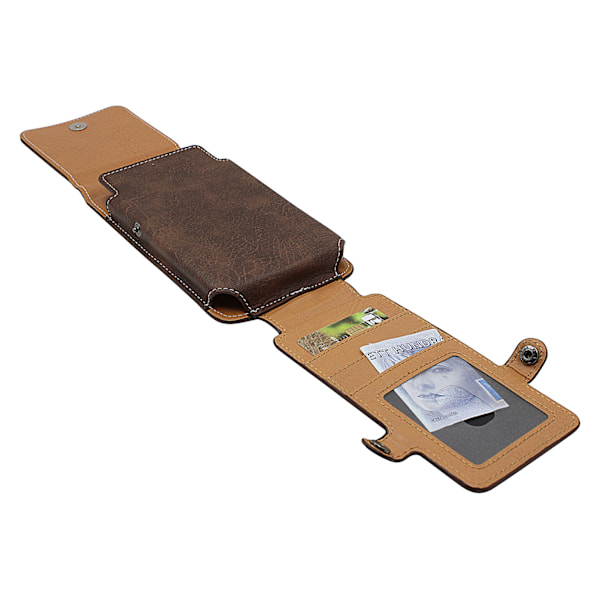 Universal vertikal wallet för bälte (6.0")
