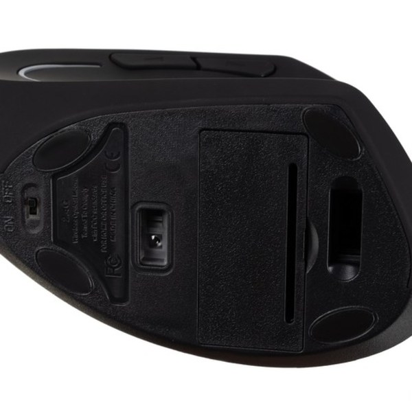 Ergonomisk Vertikal Datormus - Trådlös 120