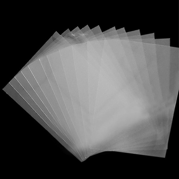 25pcs/pack A4 Transparent Screen Print Inkjet Film Diy Materials