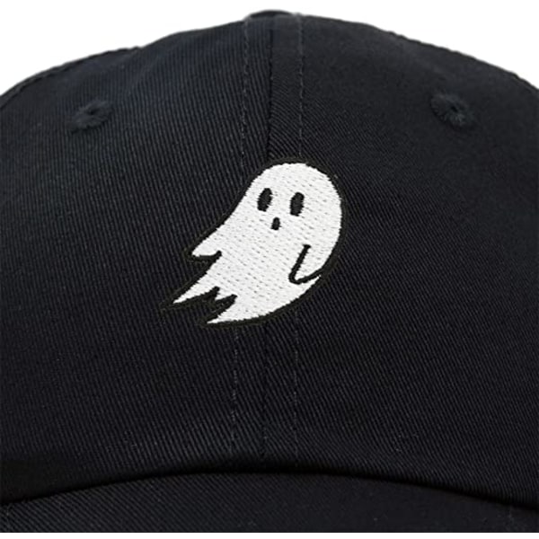 Alphabet Ghost Embroidered Baseball Cap Casual Hat