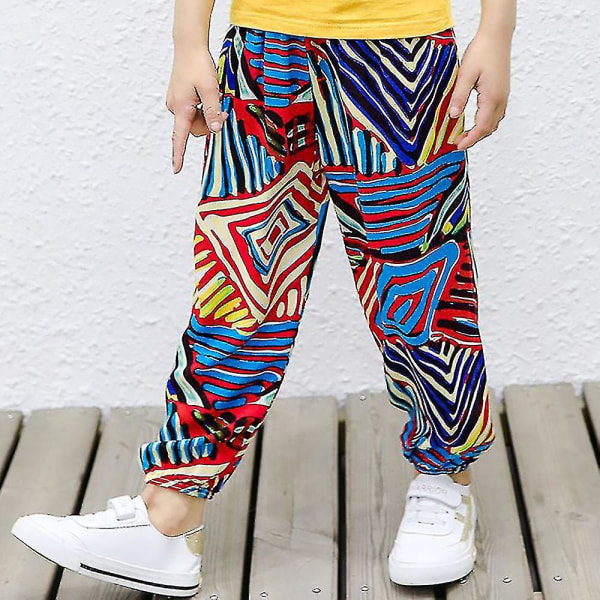 2-12 Years Kids Hippie Harem Casual Pants Trousers CMK Graffiti 9-10 Years