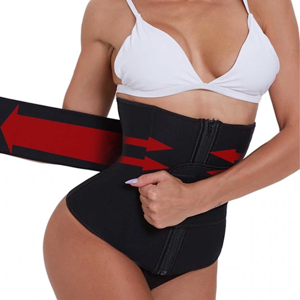 Træningskorset Taljetræner Waist Trainer Shapewear Taljebælte L l