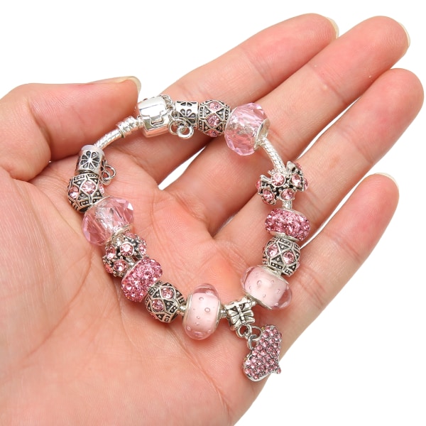 Women Beads Bracelet Girls Ladies DIY Valentine Day Gift Female Accessories 17cm