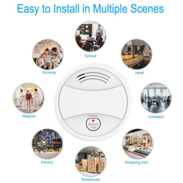 Smart Fire Alarm Smoke Detector