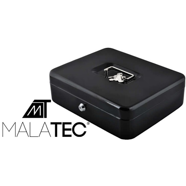 Rahalaatikko - 30x24x9cm Black Svart