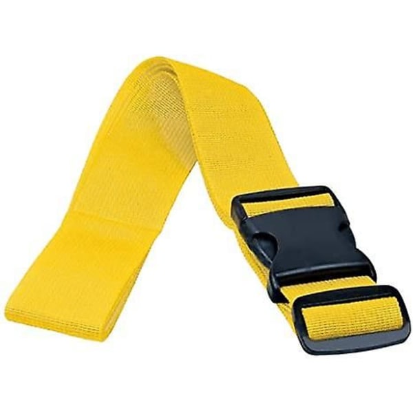 4 kpl matkalaukkujen matkatavaravyöt Hihnat matkatarvikkeet Yellow