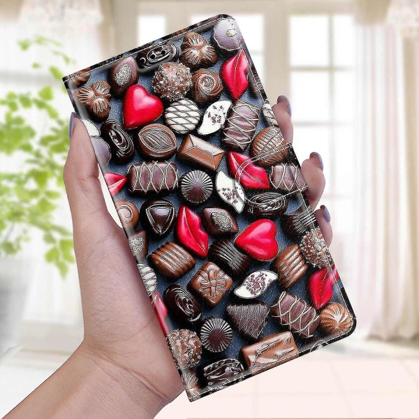 Nokia 2.4 chokolade magnetisk mobiltaske