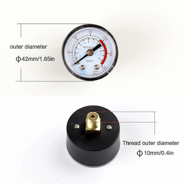 Trykafbryder til luftkompressor, styreventil 90-120 psi trykregulator-scntcv