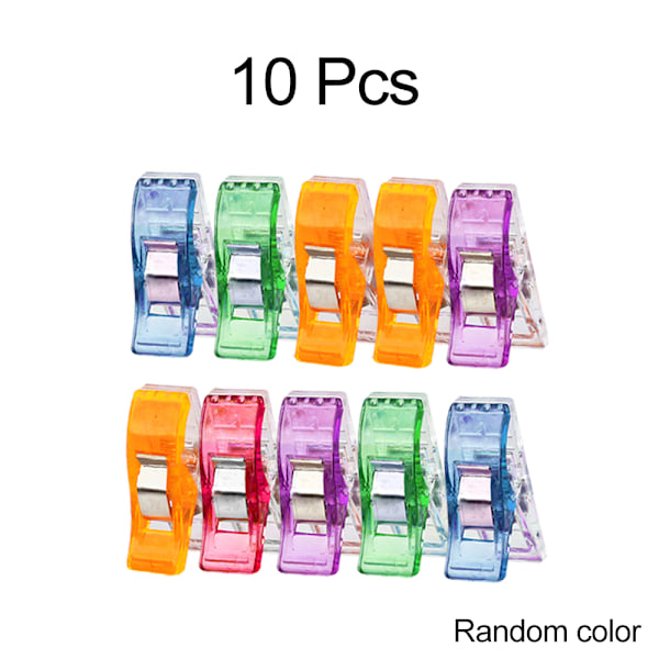 10/20/50 st Syklämmor Plastklämmor Quiltning Hantverk Virkning Stickning Säkerhetsklämmor Diverse random random 50 pcs