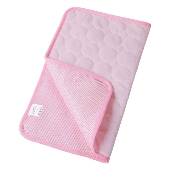 Dog Cooling Mat Sleeping Cooling Pad pink XL