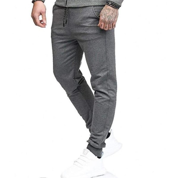 Stretch joggebukser for menn Grey L