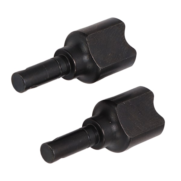 2 stk. RC Diff Outdrives Stål Præcise RC Differentialkopper til ARRMA 1/7 1/8 Serie Sort