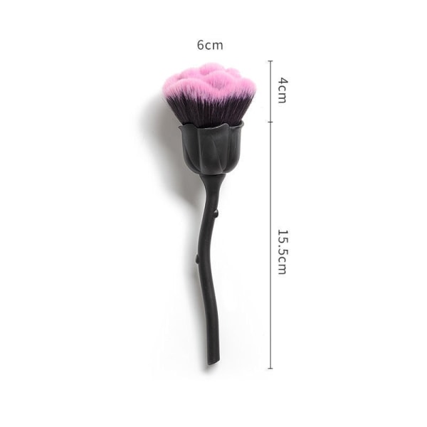 Rose Nail Art Dusting Brush Nail Art Accessories