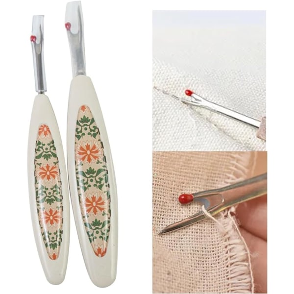 【Tricor butik】 Trådfjerner Stitch Rippers Multifunktionelt manuelt værktøj til korssting L