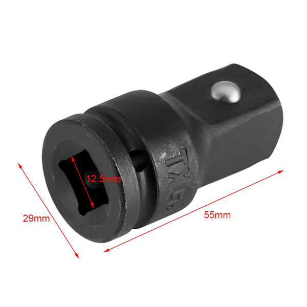 1/2\" till 3/4\" Slagnyckeladapter i krom-vanadin stål