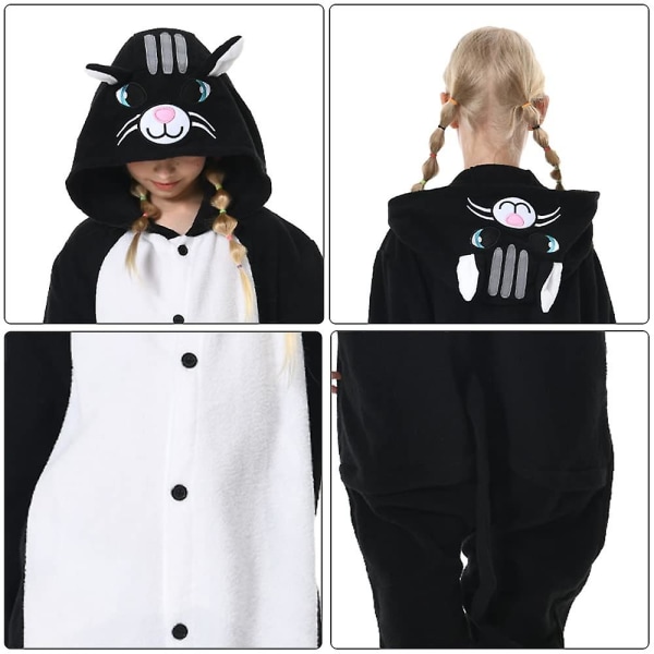 Unisex-lasten Onesie-pyjaman pehmoasu Söpö Halloween-asu K heimao 95