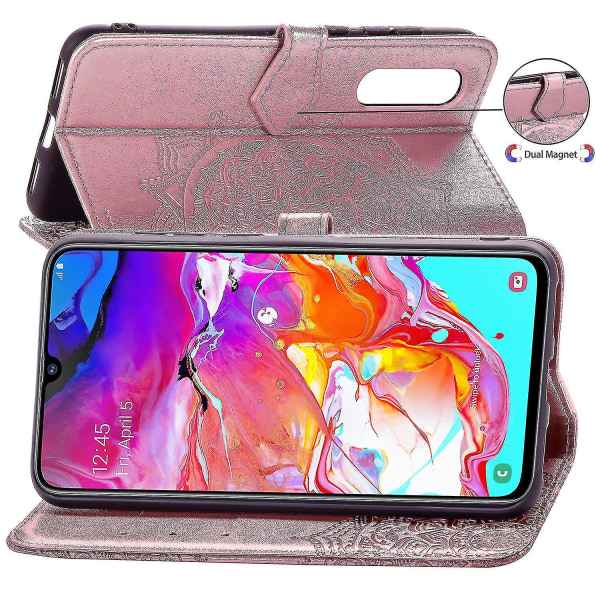 Samsung Galaxy A70/a70s etui Lædercover Magnetic Flip