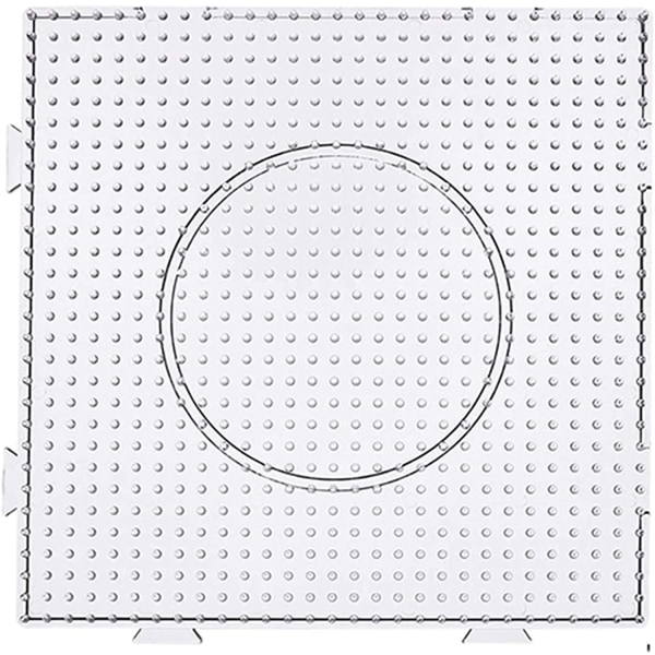 Bead Boards Plast PegBoards Kits Square Clear for Kids